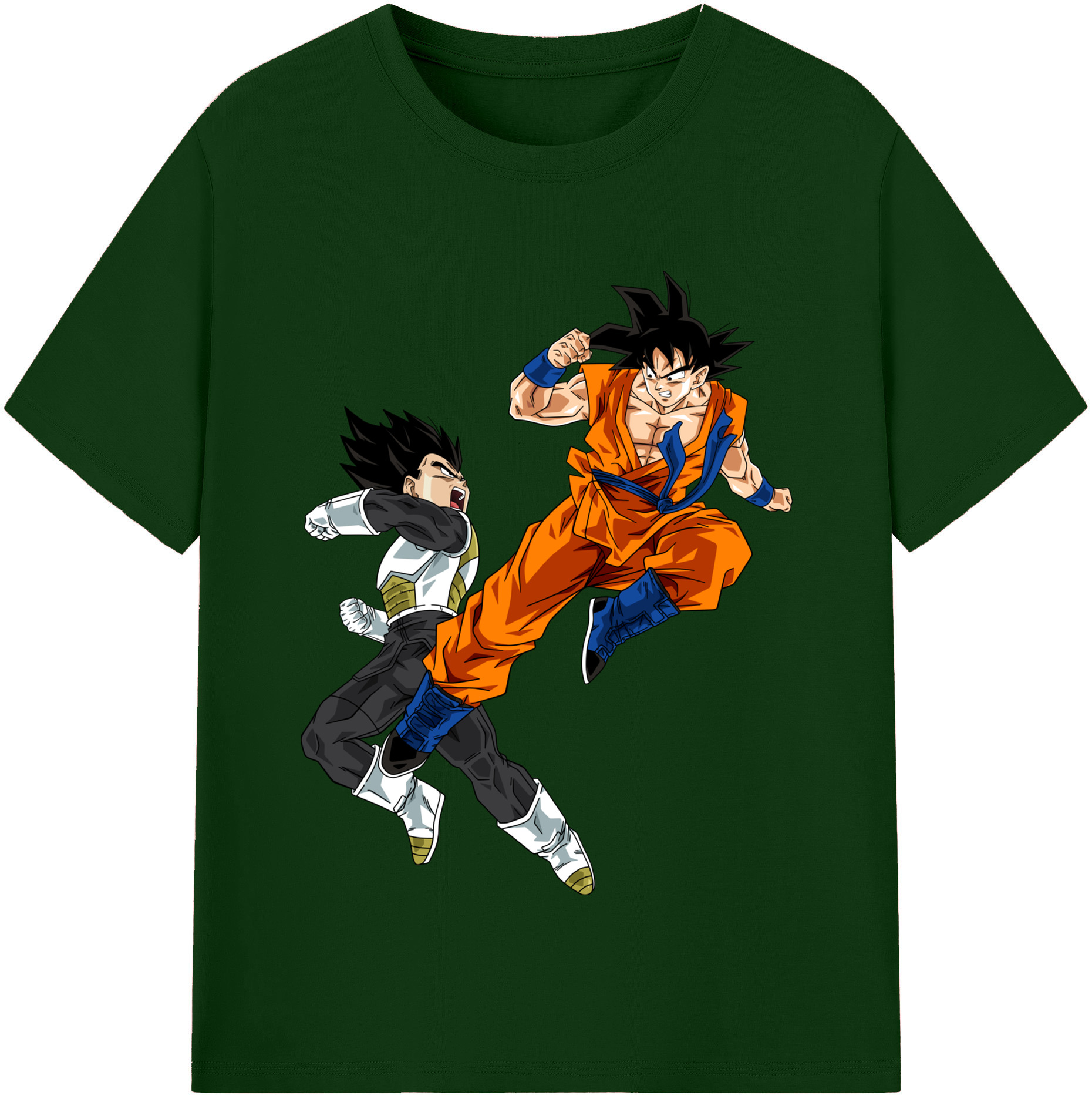 （画像用） ドラゴンボール 孫悟空（そん ごくう）Son Goku カカロット DRAGON BALL Kakarotto 綿100％半袖Tシャツ（フロントプリント）